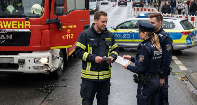 Abfahrkontrolle vor dem Ausrücken?